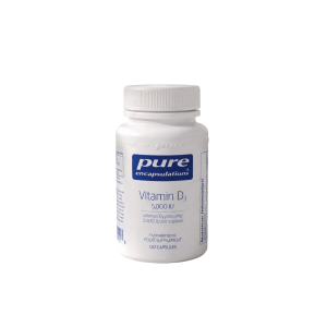 Vitamin D3 5000iu 120caps (PureEncap)