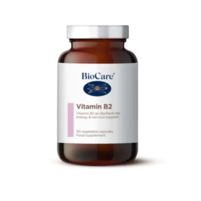 Vitamin B2 (Riboflavin) 50mg 30caps (BioCare)