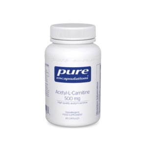 Acetyl-l-Carnitine 500mg 60caps (PureEncap)