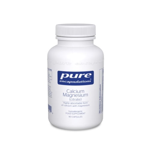 Calcium Magnesium (citrate) 80mg/80mg 90caps (PureEncap)