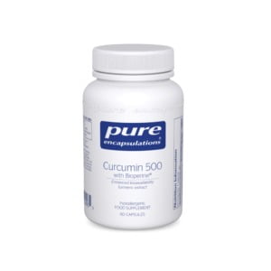 Curcumin 500 with BioPerine 60caps (PureEncap) 500mg