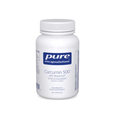 Curcumin 500 with BioPerine 60caps (PureEncap) 500mg