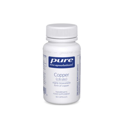 Copper (citrate) 2mg 60caps (PureEncap)