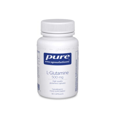 L-Glutamine 500mg 90caps (PureEncap)