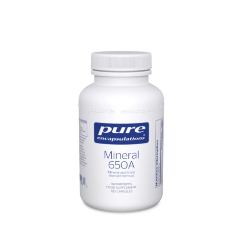 Mineral 650A (UK) 180caps (PureEncap)