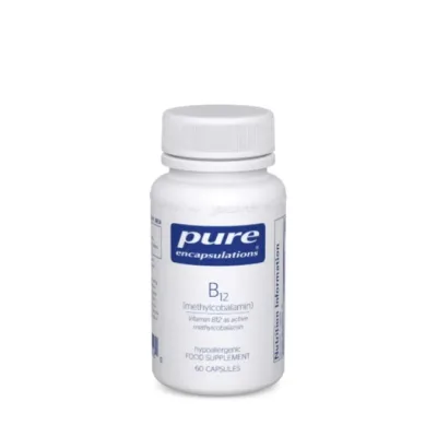 B12 Methylcobalamin 1000iu 60caps (PureEncap)