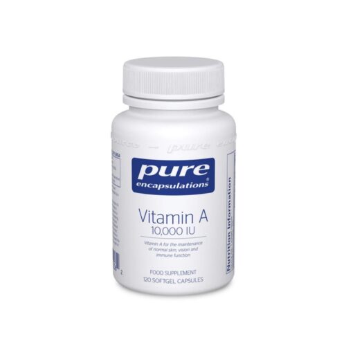 Vitamin A 10,000iu 120caps (PureEncap)