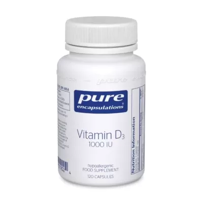 Vitamin D3 1000iu 120caps (PureEncap)