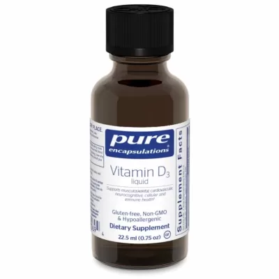 Vitamin D3 Liquid 22.5ml (PureEncap)