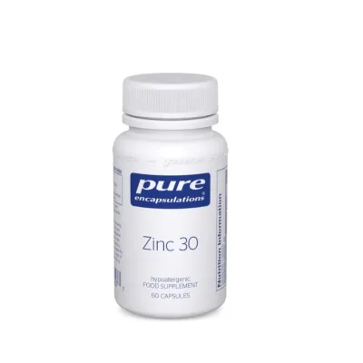 Zinc 30 30mg 60caps (PureEncap)