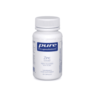 Zinc (citrate) 30mg 60caps (PureEncap)