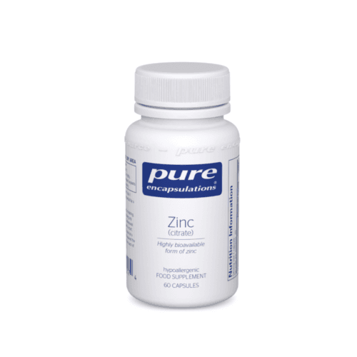 Zinc (citrate) 30mg 60caps (PureEncap)