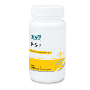 P-5-P (Pyridoxal 5-Phosphate)  B6 30mg 100caps (SFI)