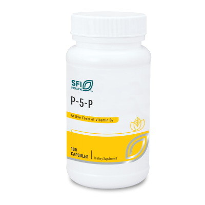 P-5-P (Pyridoxal 5-Phosphate)  B6 30mg 100caps (SFI)