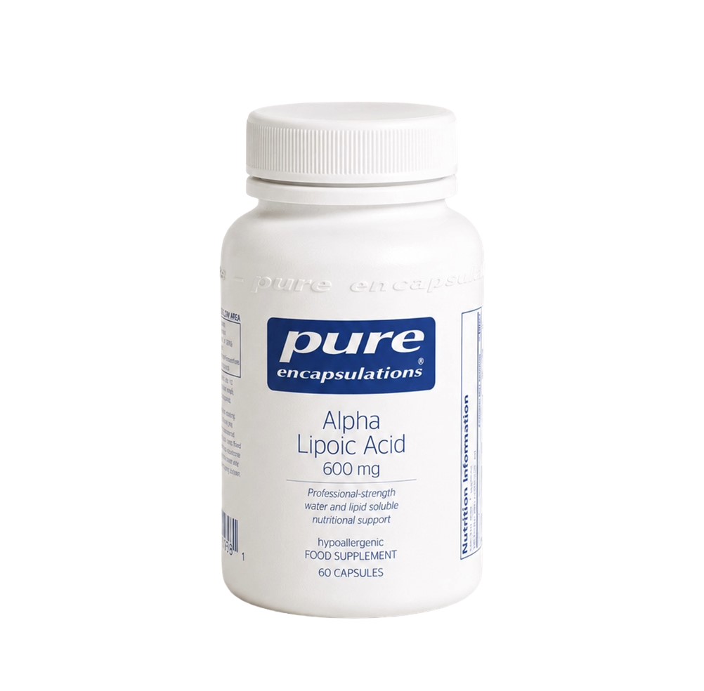 Alpha Lipoic Acid 600mg 60caps (PureEncap)