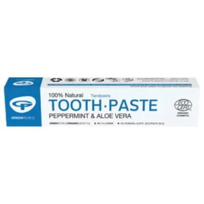 Peppermint & Aloe Vera Toothpaste 50ml (GreenPeople)