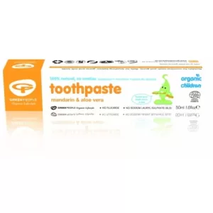 Organic Mandarin & Aloe Toothpaste 50ml