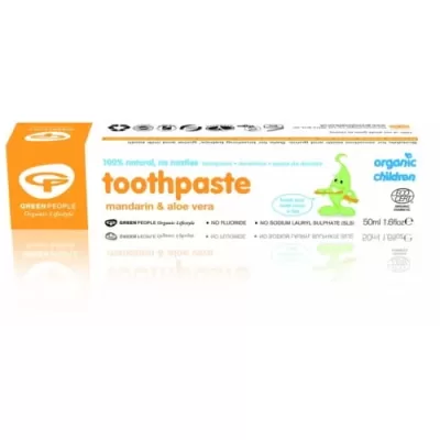 Toothpaste Mandarin & Aloe Vera 50ml (GreenPeople)