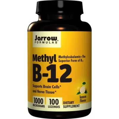 Methyl B-12 (Methylcobalamin) 1000mcg 100lozenges (Jarrow)