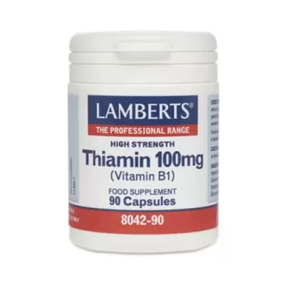 Thiamin 100mg (Vitamin B1)  90tabs (Lamberts)