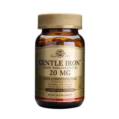 Gentle Iron 20mg 90caps (Solgar)