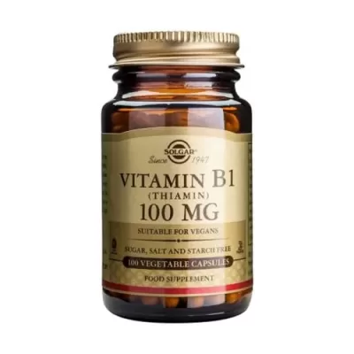 Vitamin B1 (Thiamin) 100mg 100caps (Solgar)