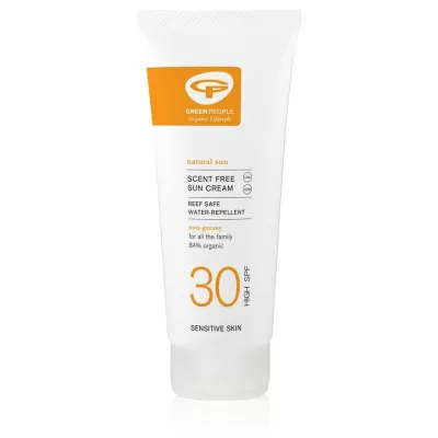 Scent Free Sun Cream SPF30 200ml (GreenPeople)
