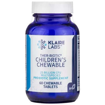 Ther Biotic Childrens Chewable Pro-Biotic 60caps (Klaire)
