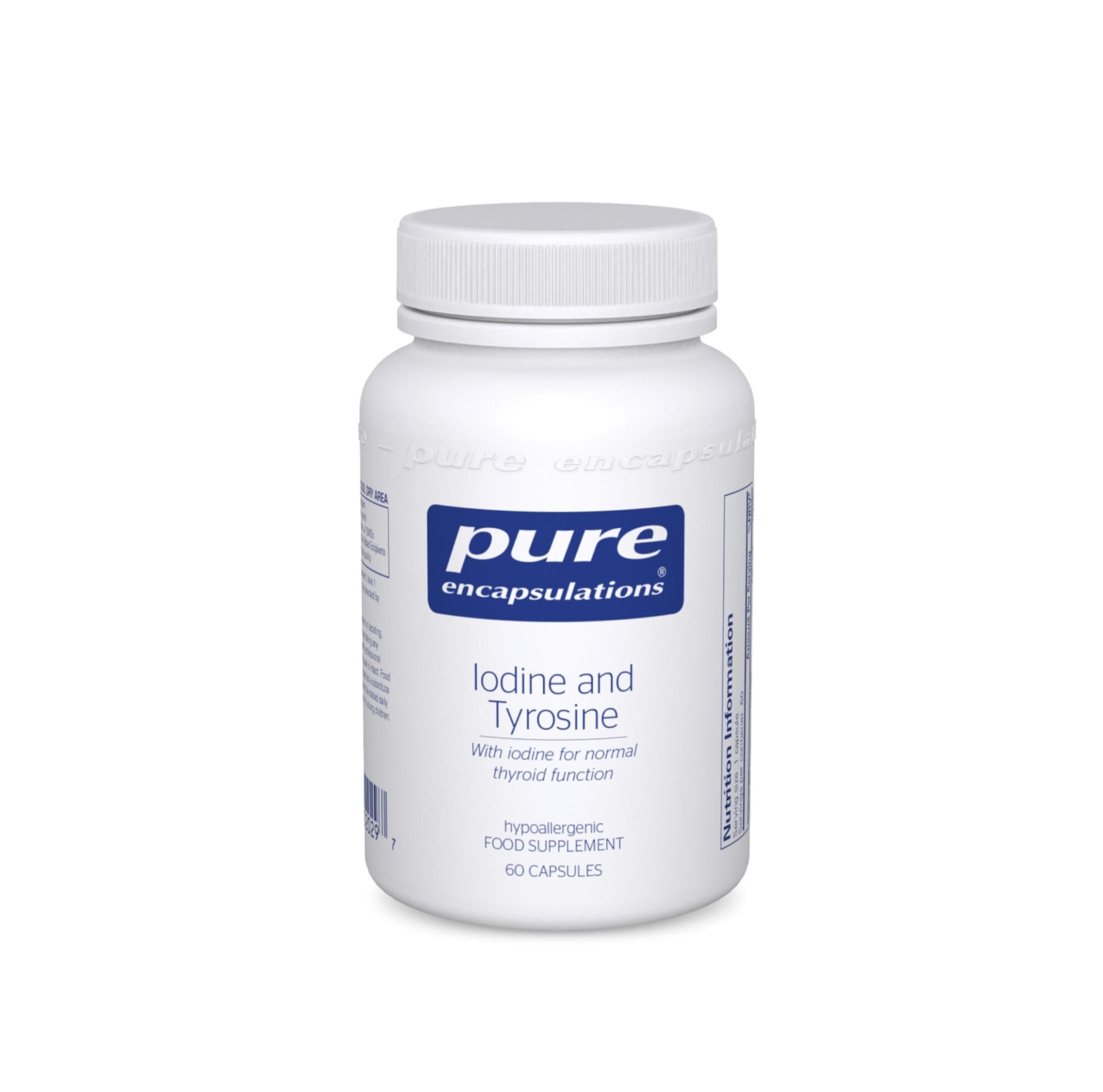 Iodine and Tyrosine 60caps (PureEncap)
