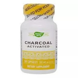 Activated Charcoal 280mg 100caps (Nature's Way)