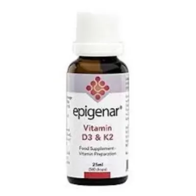 Epigenar D & K2 Drops 25ml  (Epigenar)