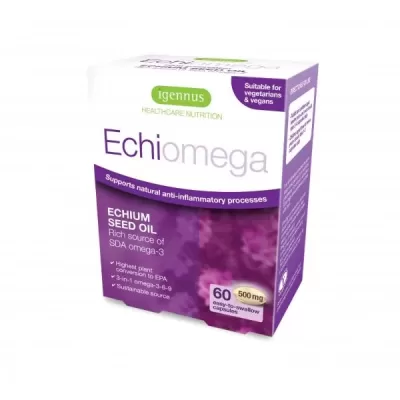 Echiomega Echium Seed Oil Vegan 3-6-9 60caps (Igennus)