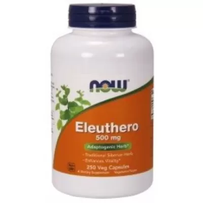 Eleuthero 500mg 250caps (Now)