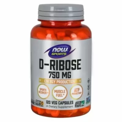 D-Ribose 750mg 120caps (Now)