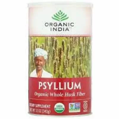 Organic Whole Husk Psyllium Granules 340g (Organic India)