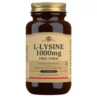 L-Lysine 1000mg 250tabs (Solgar)