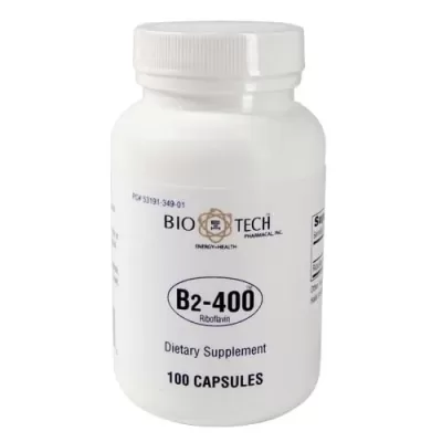 B2-400 (Riboflavin) 400mg 100Caps (BioTech)