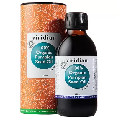 Organic Pumpkin Seed Oil 200ml (Viridian)