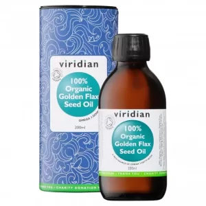 Organic Flaxseed Oil 200ml (Viridian)