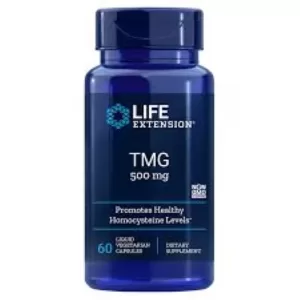 Trimethylglycine (TMG) 500mg 60caps (life Ext.)