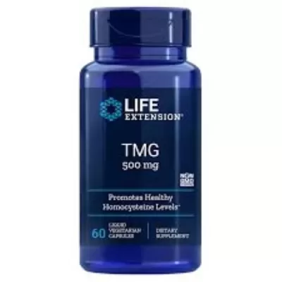 Trimethylglycine (TMG) 500mg 60caps (life Ext.)