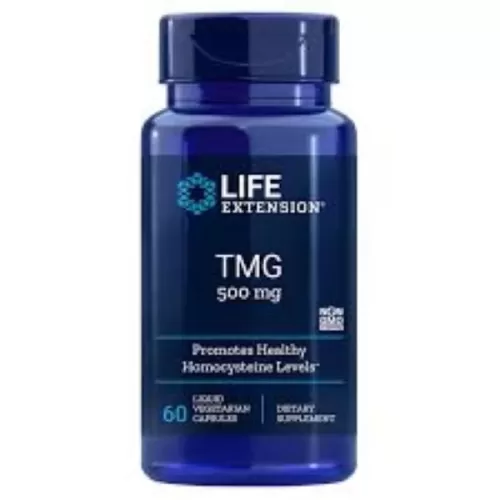 Trimethylglycine (TMG) 500mg 60caps (life Ext.)
