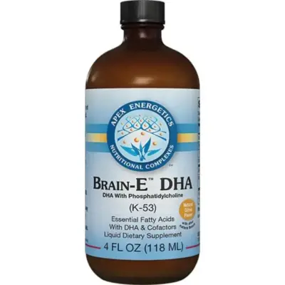 Brain E DHA citrus flavour 118ml (Apex Energetics)