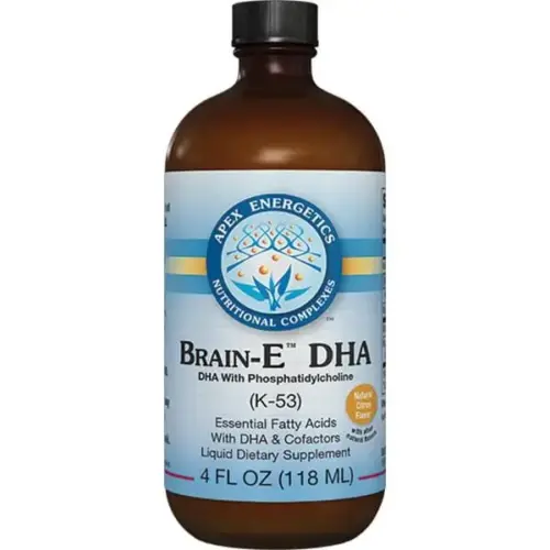 Brain E DHA citrus flavour 118ml (Apex Energetics)
