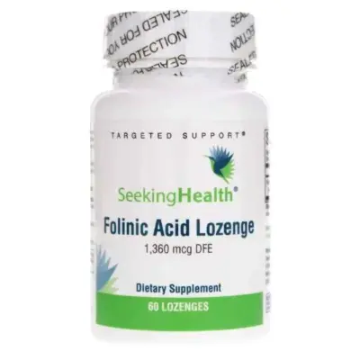 Folinic Acid Lozenge 800mcg 60Loz (Seeking Health)