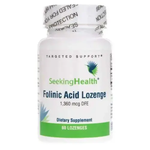 Folinic Acid Lozenge 800mcg 60Loz (Seeking Health)