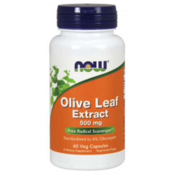 Olive Leaf Extract 500mg 60vegcaps (Now)