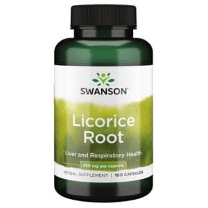 Licorice Root 450mg 100caps (Swanson)