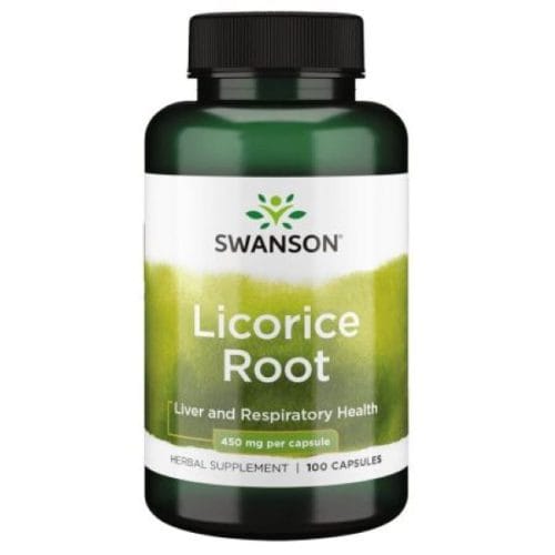 Licorice Root 450mg 100caps (Swanson)