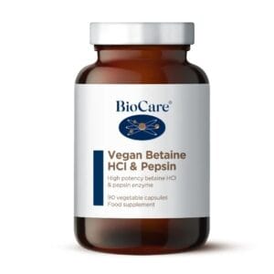 Vegan Betain HCi & Pepsin 90caps (BioCare)